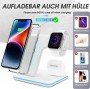 VESSTT Wireless Charger 3-in-1 Inductive Charging Station