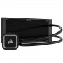 Corsair iCUE H100x RGB ELITE Complete Water Cooling - 240 mm, Black (CW-9060065-WW2)