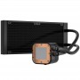 Corsair iCUE H100x RGB ELITE Complete Water Cooling - 240 mm, Black (CW-9060065-WW2)