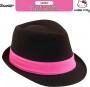 SANRIO Hello Kitty Cotton Fedora or Cadet Fun Character Hat with Satin Applique, Little Girls, Age 4-7 (Bērnu Cepure) HKF33926GT