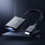 Ugreen adapter HDMI - VGA micro USB / audio 3.5 mm mini jack black (40248)