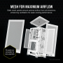 Corsair 2000D Airflow Mini-ITX Case - White (CC-9011245-WW)