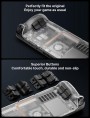 JSAUX Transparent Back Plate Compatible for Steam Deck (Crystal White)