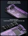 JSAUX Transparent Back Plate Compatible for Steam Deck (Purple)