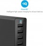 Anker Anchor 60 W Family-Sized Desktop USB Charger with 6 USB Port PowerIQ Technology for iPhone, iPad, Samsung, Nexus, HTC, Nokia, Motorola and More Black (AK-A2123313)