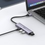 Ugreen USB HUB splitter - 4x USB 3.0 gray (CM473 20805)