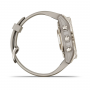 GARMIN EPIX PRO (GEN 2) SAPPHIRE, 42 MM SOFT GOLD STAINLESS STEEL WITH LIGHT SAND SILICONE BAND (010-02802-11)