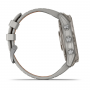 GARMIN FĒNIX 7X PRO SAPPHIRE SOLAR, TITANIUM WITH FOG GRAY/EMBER ORANGE BAND (010-02778-15)