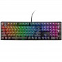 Ducky One 3 Aura Black Gaming Keyboard, RGB LED - Gateron Baby Kangaroo (US) (DKON2108ST-KUSPDABAAAG1)