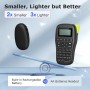 SUPVAN Label Printer, Mini Bluetooth E10 Self-Adhesive Label Maker Black