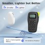 SUPVAN Label Printer, Mini Bluetooth E10 Self-Adhesive Label Maker White