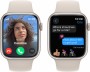 Apple Watch Series 9 GPS + Cellular 45mm Starlight Aluminium Case with Starlight Sport Band (S/ M) MRM83