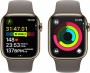 Apple Watch Series 9 GPS + Cellular 41mm Gold Stainless Steel Case with Clay Sport Band (M/ L) MRJ63