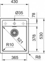 Franke Sirius SID 610-40 (Manual) Tectonite Beige (143.0675.501)