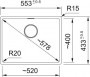 Franke Maris MRG 210-52 Black Matte (135.0683.051)