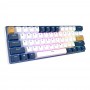 ROYAL KLUDGE RK61 Plus White, Sky Cyan Switch, US (RK61-Plus-W-SC)
