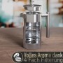Barista Legends French Press Stainless Steel Coffee Maker (1 Litre)