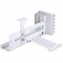 PHANTEKS Premium Vertical GPU Bracket + PCIe 4.0 x16 Riser Cable, DRGB - 220 mm, white (PH-PGPUKT4.0_DWT01)