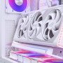 PHANTEKS Premium Vertical GPU Bracket + PCIe 4.0 x16 Riser Cable, DRGB - 220 mm, white (PH-PGPUKT4.0_DWT01)