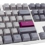 Ducky One 3 Mist Grey Gaming Keyboard, RGB LED - MX-Silent-Red (US) (DKON2108ST-SUSPDMIWHHC2)