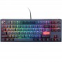 Ducky One 3 Cosmic Blue TKL Gaming Keyboard, RGB LED - MX-Speed-Silver (US) (DKON2187ST-PUSPDCOVVVC2)