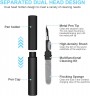 Vicloon Cleaning Kit for Airpods Pro/2Gen/3Gen 3in1 Multifunctional Cleaning Pen Black