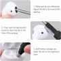 Vicloon Cleaning Kit for Airpods Pro/2Gen/3Gen 3in1 Multifunctional Cleaning Pen Black