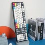 Varmilo VEA108 CMYK Gaming Keyboard, MX-Silent-Red, White LED - US Layout (A26A024A6A1A01A007)