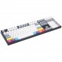 Varmilo VEA108 CMYK Gaming Keyboard, MX-Silent-Red, White LED - US Layout (A26A024A6A1A01A007)