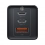 Baseus USB C Charger, 65 W Power Delivery with GaN (Galium Nitride) Tech (CCGAN2P-B01)