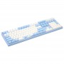 Varmilo VEA108 Sea Melody Gaming Keyboard, MX-Silent-Red, White LED - US Layout (A26A038A6A0A01A033)
