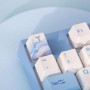 Varmilo VEA108 Sea Melody Gaming Keyboard, MX-Silent-Red, White LED - US Layout (A26A038A6A0A01A033)