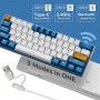 Royal Kludge RK61 Plus Klein Blue Wireless Mechanical Keyboard | 60%, Hot-swap, Blue switches, US