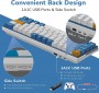 Royal Kludge RK61 Plus Klein Blue Wireless Mechanical Keyboard | 60%, Hot-swap, Blue switches, US