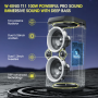 W-King T11 Portable Bluetooth Speaker 100W - 15600mAH (10.8V 5200mAh)