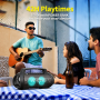 W-King D10 Portable Bluetooth Speaker 70W - 15600mAh 3.7V / 7.2V 7800mAh
