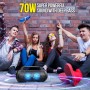 W-King D10 Portable Bluetooth Speaker 70W - 15600mAh 3.7V / 7.2V 7800mAh