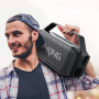 W-King D9 Portable Bluetooth Speaker All Black 60W – 3.7V 10400mAh / 7.2V 5200mAh