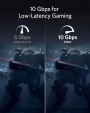Anker 712 USB-C to USB-C Cable (4.8 m Fibre), 10 Gbps High-Speed Data Transfer, USB-C Charging Cable Compatible with Oculus Quest 2 VR Headset