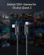 Anker 712 USB-C to USB-C Cable (4.8 m Fibre), 10 Gbps High-Speed Data Transfer, USB-C Charging Cable Compatible with Oculus Quest 2 VR Headset