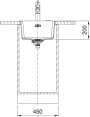 Franke Maris MRG 110-37 Black Matte (125.0683.060)