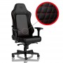 noblechairs HERO Gaming Chair - Black/Red (NBL-HRO-PU-BRD)