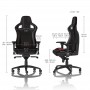 noblechairs EPIC Gaming Chair - Black/Red (NBL-PU-RED-002)