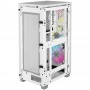 Corsair iCUE 2000D Airflow Mini-ITX Case, RGB - White (CC-9011247-WW)