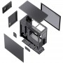 Jonsbo D41 MESH Screen ATX Case, Tempered Glass - black (D41 MESH BLACK SC)