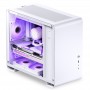 Jonsbo U4 Mini Micro-ATX-Tower, Tempered Glass White