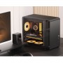 Jonsbo U4 Mini Micro-ATX-Tower, Tempered Glass Black