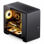 Jonsbo U4 Mini Micro-ATX-Tower, Tempered Glass Black