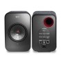 KEF LSX Wireless Bookshelf Speakers Black (Pair / Set of 2)
