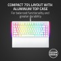 Razer BlackWidow V4 75%, Orange Switch, White, US (RZ03-05001700-R3M1)